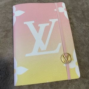NEW NOTEBOOK LOUIS VUITTON CLEMENCE CANVAS MONOGRAM GRADIENT GI0619
